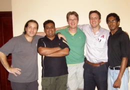 Photo Gallery with Dr. Gerardo & team from Durrell (Jersey) at Kandy, Sri Lanka 1917055_176480294406_5378931_n